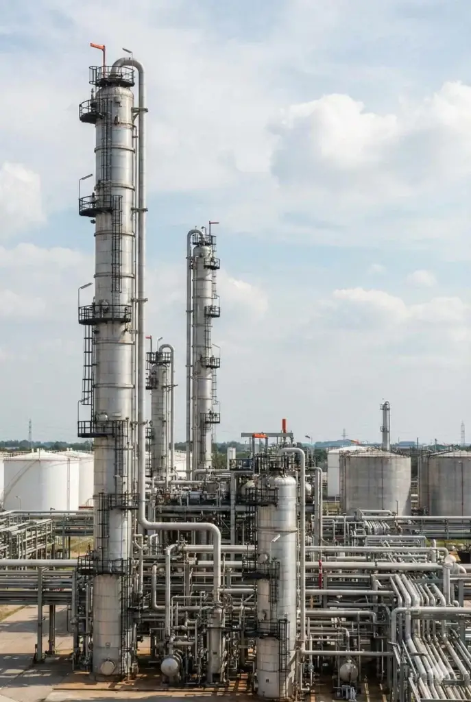 Thermal energy storage system for industrial cooling plant